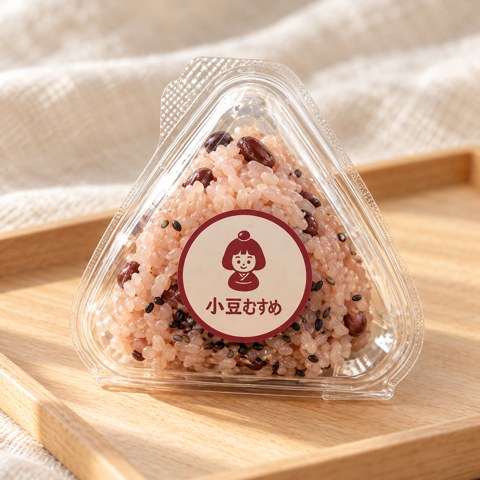 小豆むすめの赤飯おにぎり